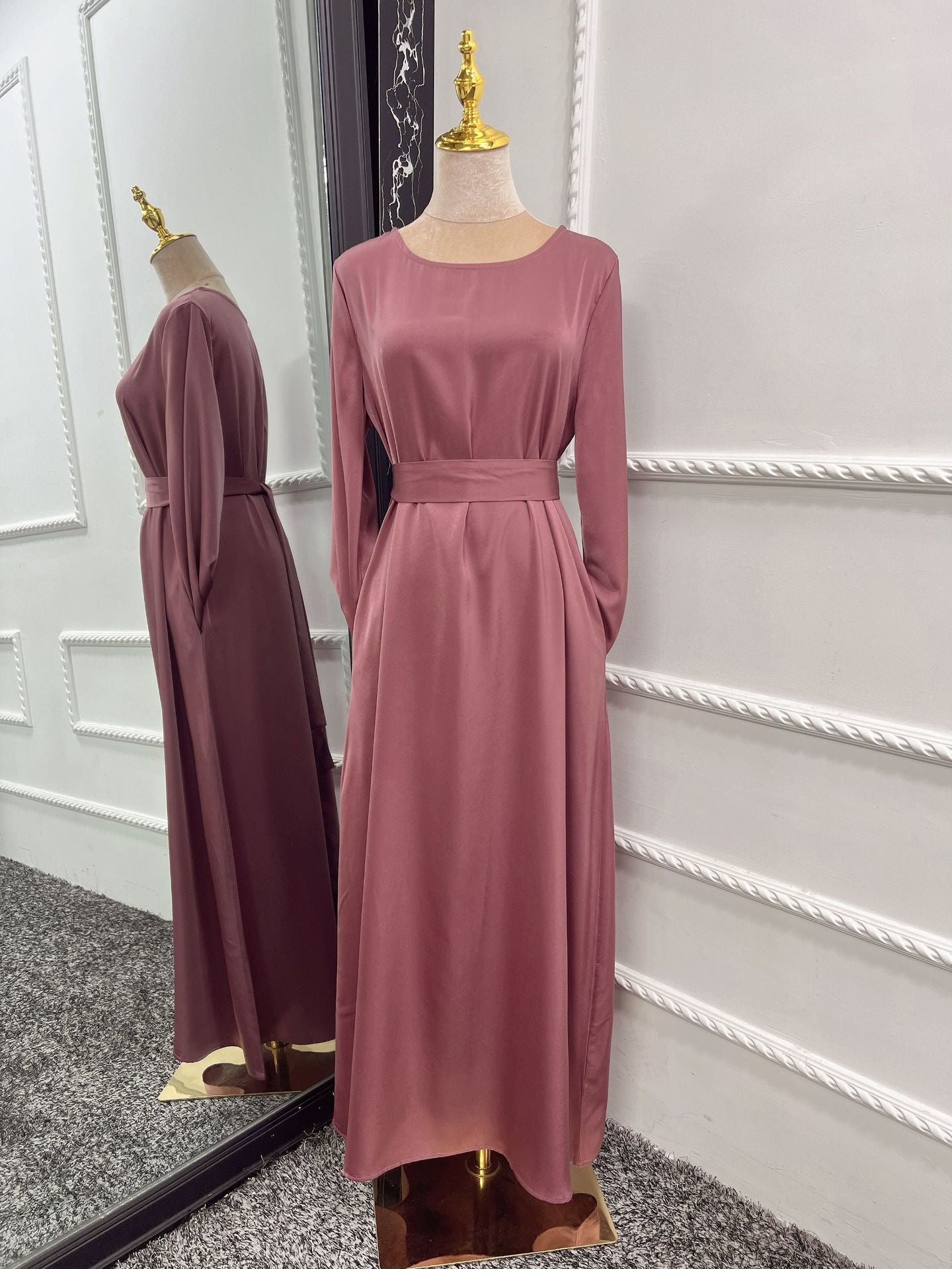 Satin Abaya