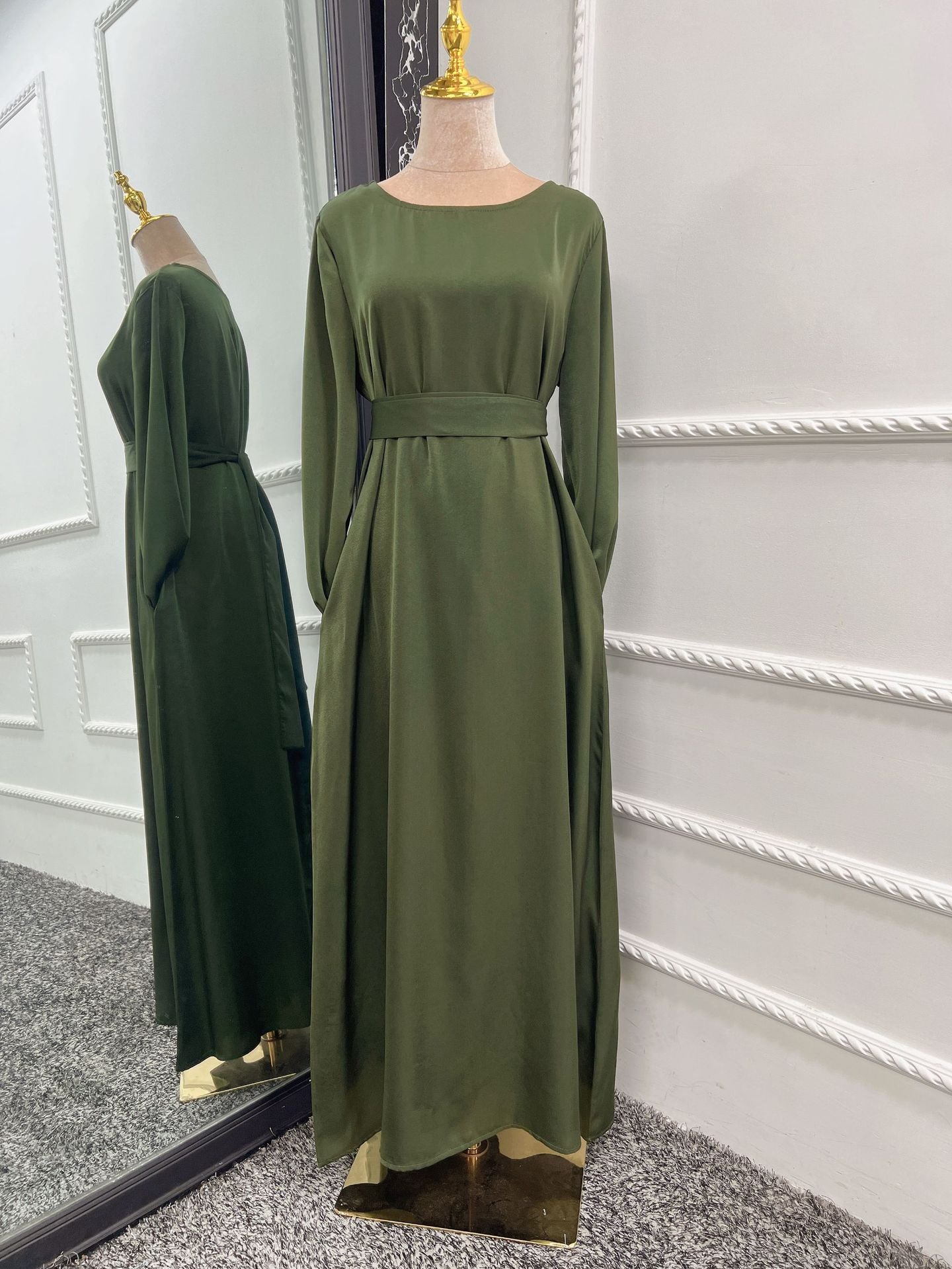 Satin Abaya