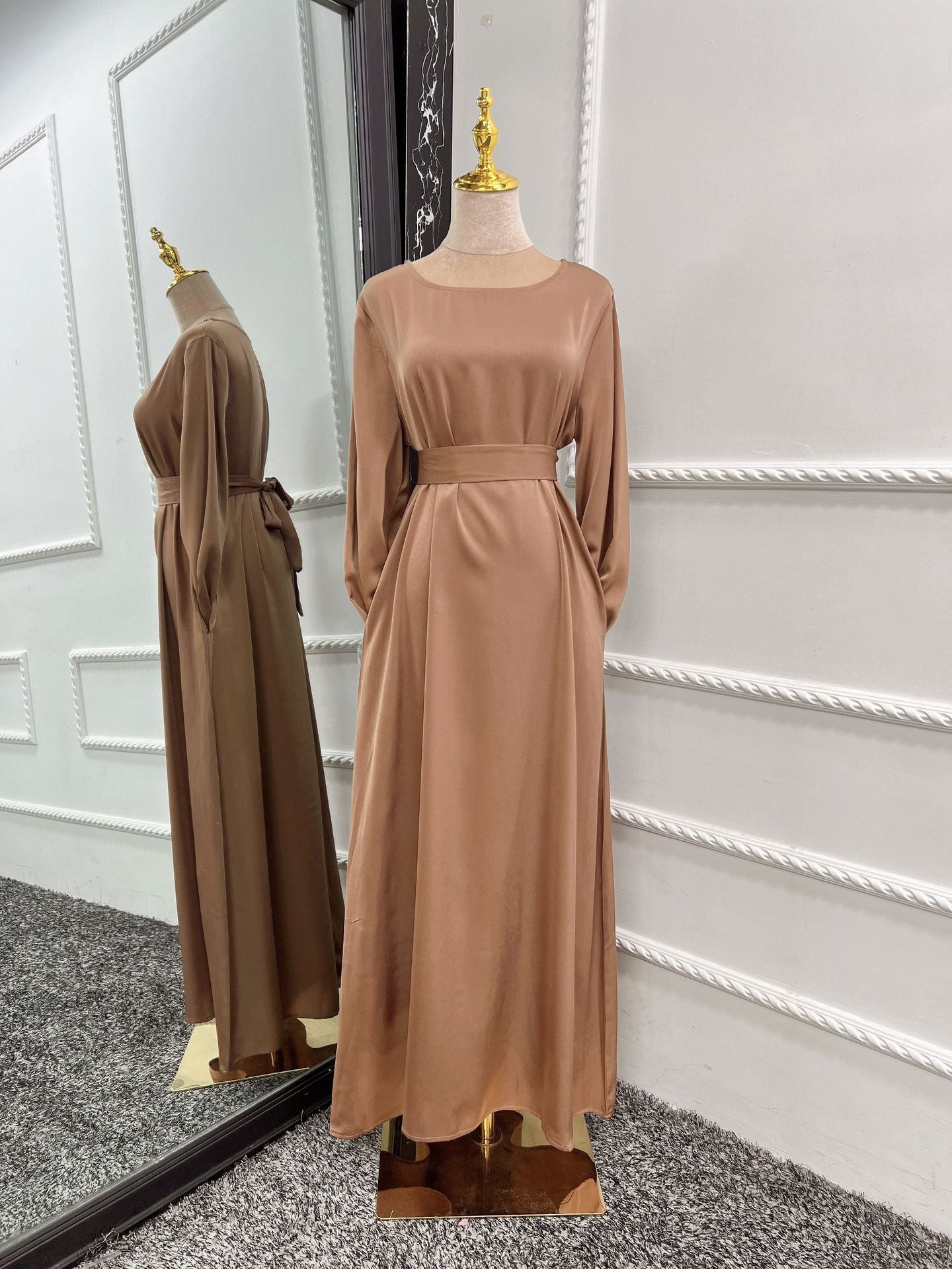 Satin Abaya