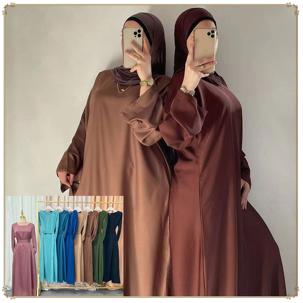 Satin Abaya